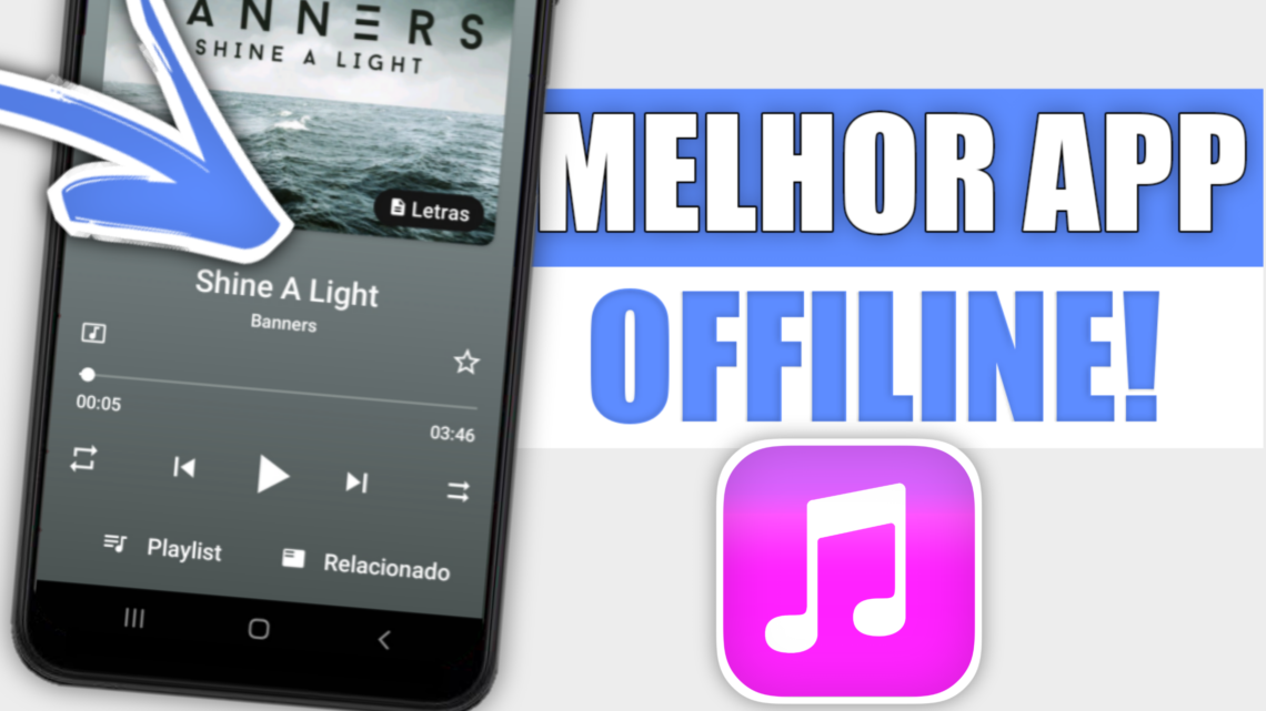 MELHOR APP para ouvir MÚSICA OFFLINE