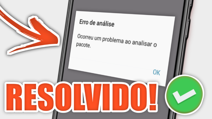 Erro de análise? RESOLVIDO! Como resolver erro de análise do pacote