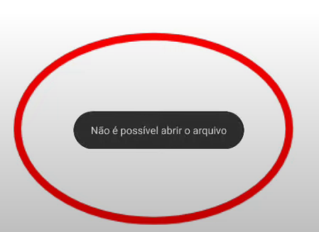 Como resolver o erro: “Não é possível abrir o arquivo” no Android