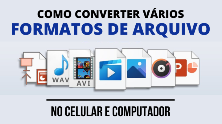 Como CONVERTER seus ARQUIVOS – no celular e computador!