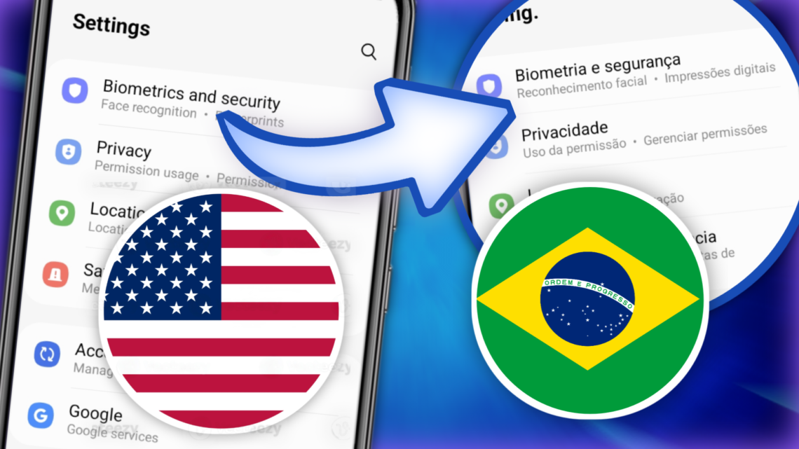 (passo a passo) Como MUDAR IDIOMA do CELULAR para PORTUGUÊS